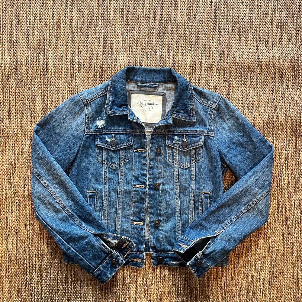 Abercrombie & Fitch Classic Blue Jean Jacket